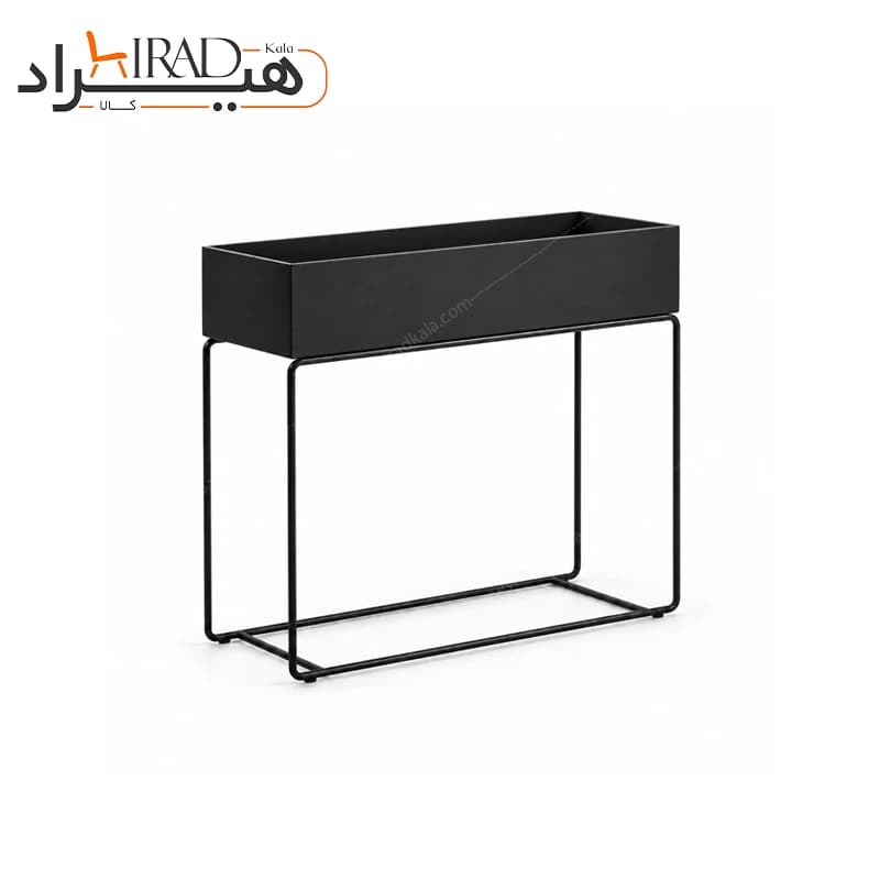 کنسول فلزی باکس دار مشکی هیراد مدل B149 — تصویر ۷