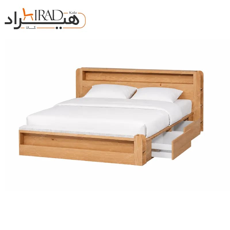 تخت خواب دو نفره هیراد مدل Z129