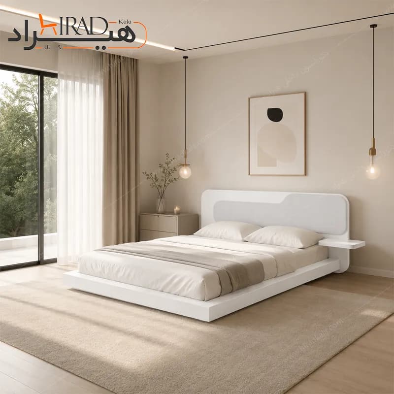 تخت خواب دو نفره هیراد مدل Z125 — تصویر ۴