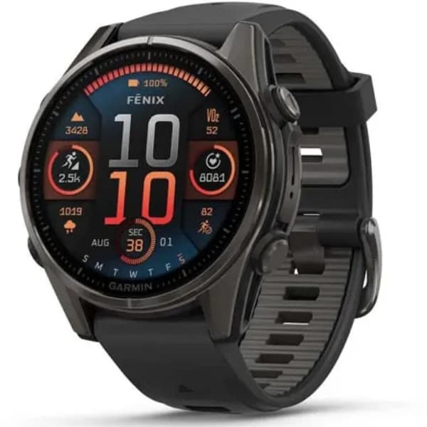 ساعت گارمین Fenix 8 -43 mm amoled sapphire Carbon grey — تصویر ۹