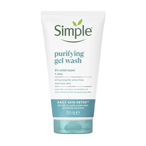ژل شستشوی صورت سیمپل مدل Purifying پوست چرب و مختلط — تصویر ۳