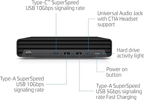 مینی کیس استوک HP EliteDesk G6 (اردیبهشت 1404) — تصویر ۹