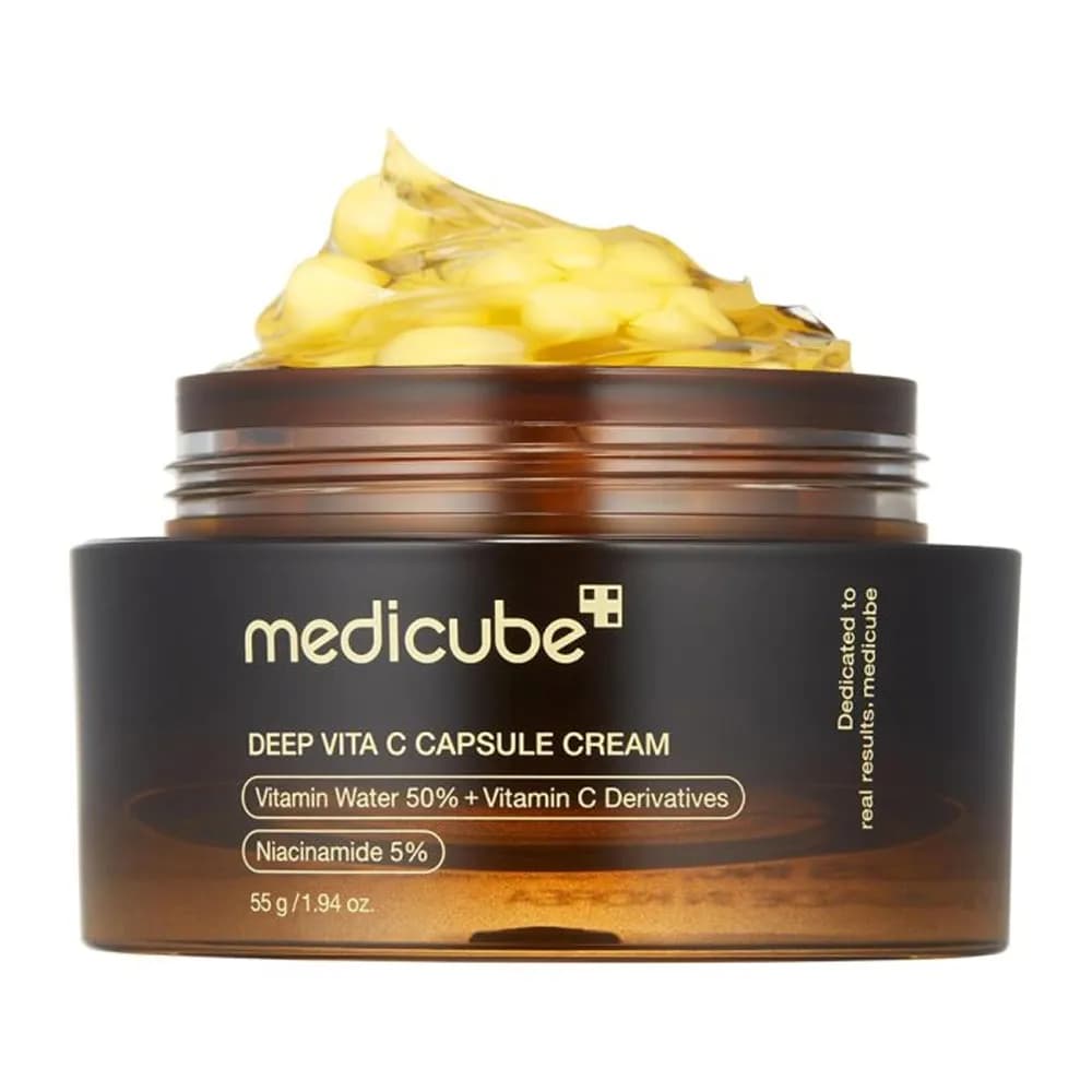 کرم کپسولی ویتامین سی مدی کیوب MEDICUBE deep vita c capsule cream — تصویر ۵