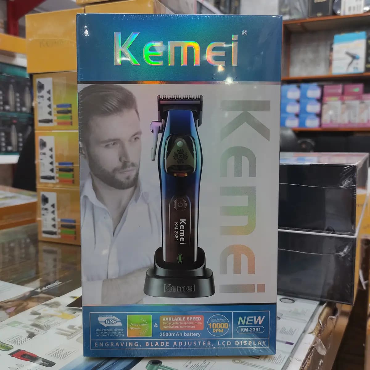 ماشین اصلاح کیمی مدل KM-2361 — تصویر ۱۰