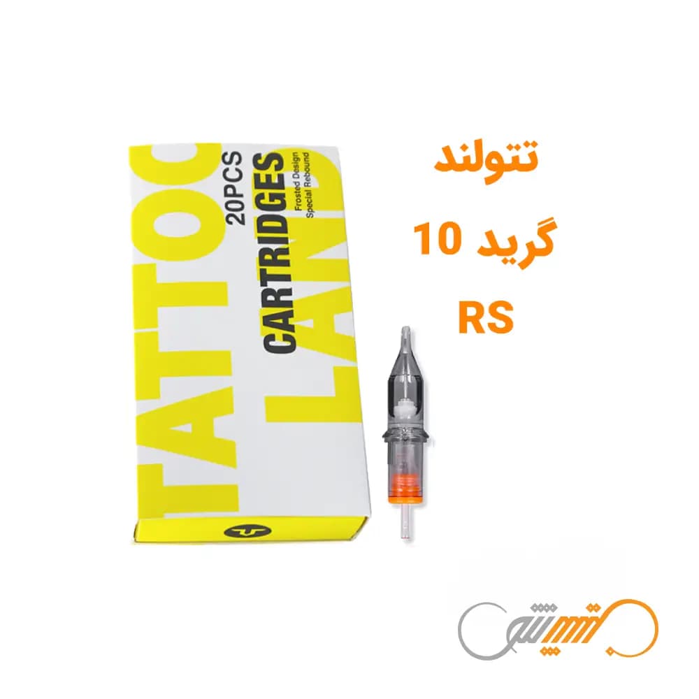 سوزن تتو پن RS با گرید 10 تتولند Tattoo Land Catridegs