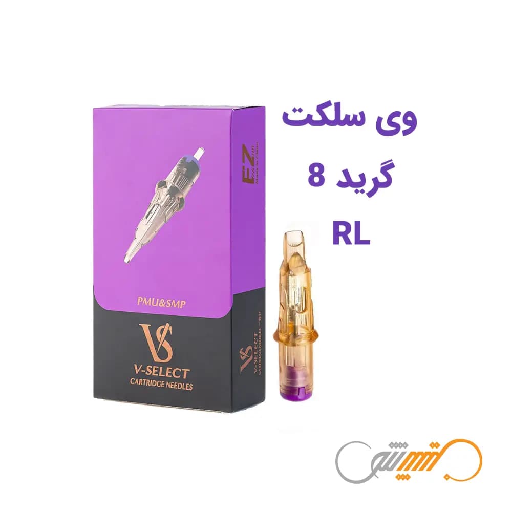 سوزن تتو ای زد وی سلکت RL گرید 8 Cartridge Needles EZ V-Select — تصویر ۲