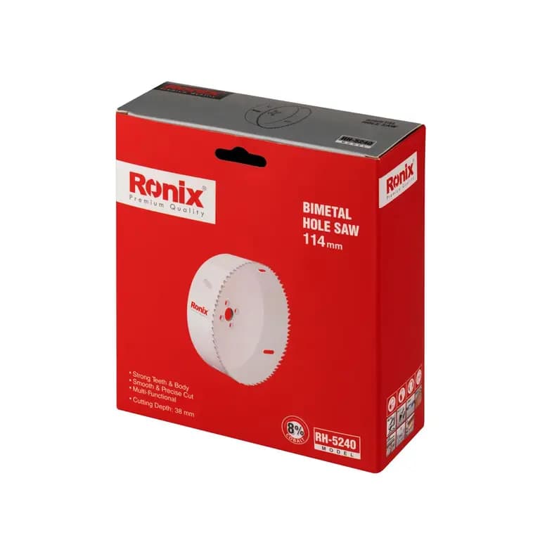 مته گردبر بایمتال 114 میلی متری رونیکس مدل RH-5240 — تصویر ۶