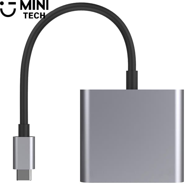 تبدیل تایپ سی به HDMI/USB/PD مینی تک — تصویر ۱۰