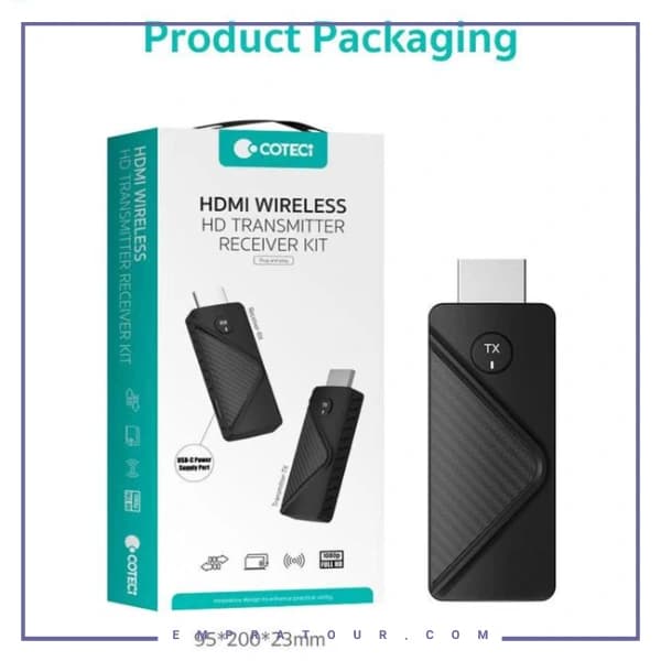 کیت فرستنده و گیرنده تصویر بی سیم HDMI کوتسی OF-049 — تصویر ۱۰