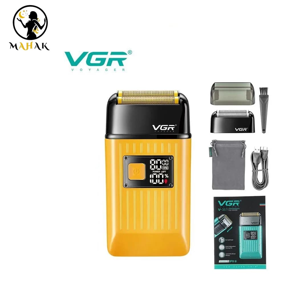 ماشین اصلاح مو سر وصورت وی جی ار مدل V-357 — تصویر ۲