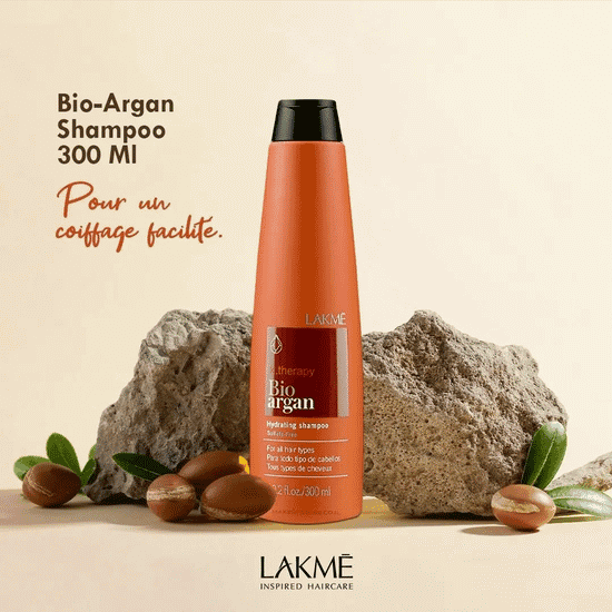 شامپو بدون سولفات لاکمه مدل Bio Argan حجم 300 میل — تصویر ۷