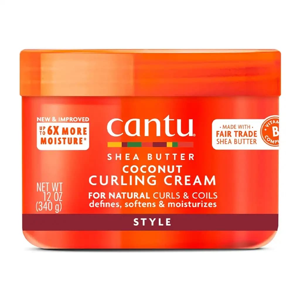 کرم فر کننده نارگیل و شی باتر کنتو Cantu Coconut Curling Cream