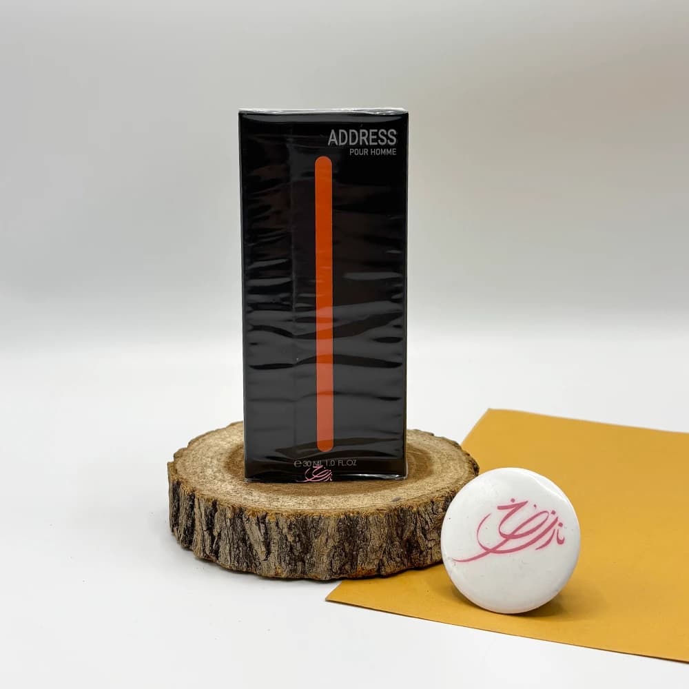 عطر جیبی مردانه عماد آرا مدل آدرس (ADDRESS) حجم 30 میلی لیتر — تصویر ۳