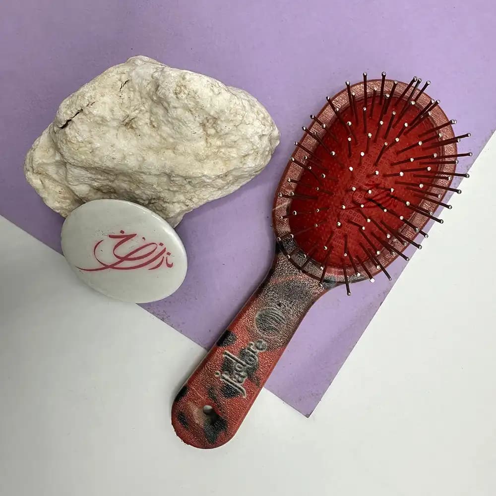 برس بچه گانه طرح دار جادور jadore مدل بیضی — تصویر ۳