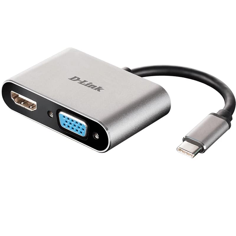 مبدل USB-C به VGA/HDMI دی-لینک مدل DUB-V210 — تصویر ۴