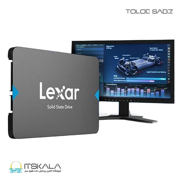 حافظه SSD لکسار مدل NQ100 2.5 INCH SATA III — تصویر ۴