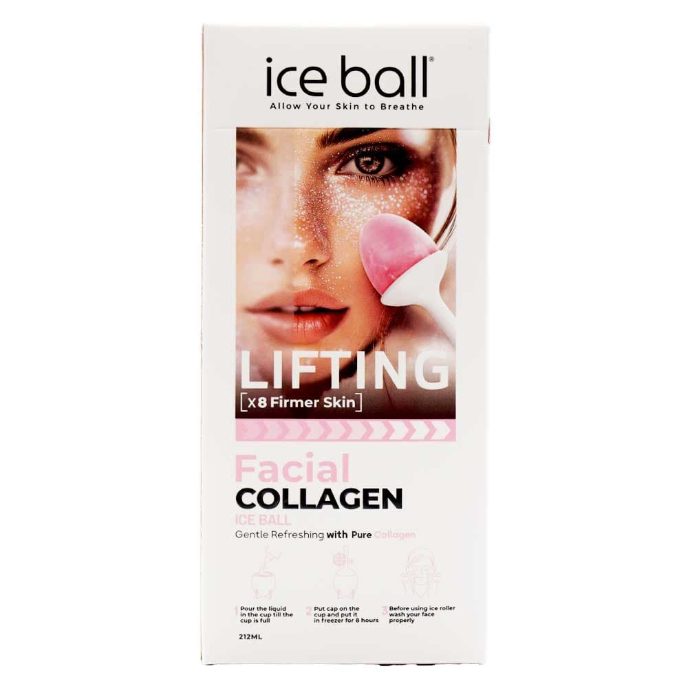 ژل آبرسان صورت آیس بال ICE BALL مدل کلاژن حجم 212 میلی لیتر — تصویر ۲