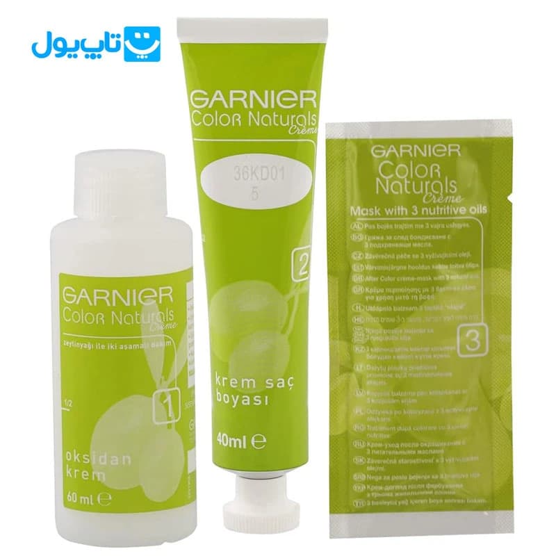رنگ مو گارنیر Garnier شماره 5 رنگ قهوه ای روشن — تصویر ۶