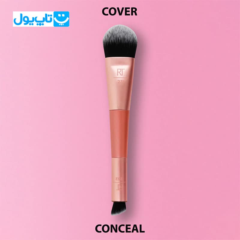 براش دو سر ریل تکنیک Real techniques مدل کرم و کانسلیر کد 231 و 232 — تصویر ۴