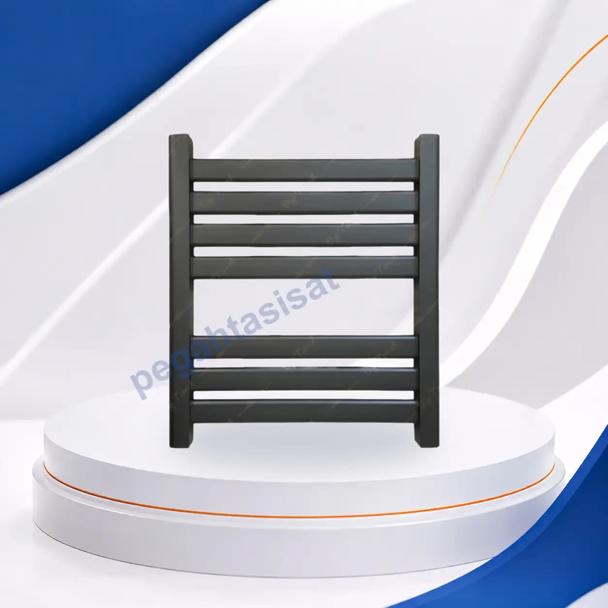 حوله خشک کن آلومینیوم فلت مشکی