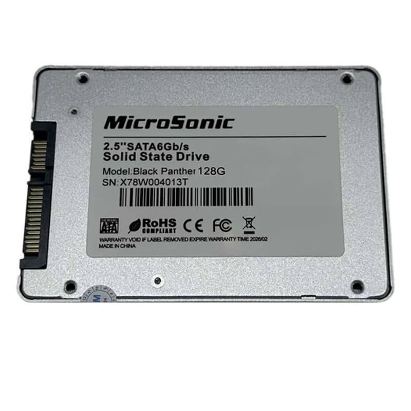 حافظه SSD میکروسونیک Microsonic Black Panther 128GB — تصویر ۳