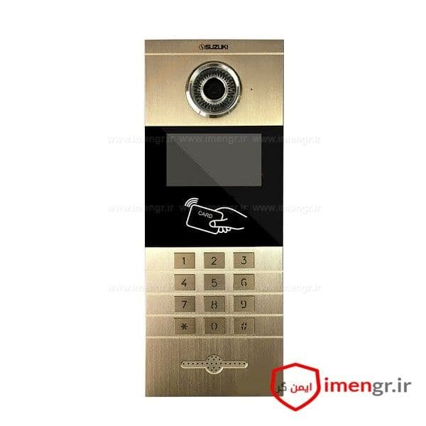 پنل آیفون تصویری سوزوکی کدینگ و کارتی سان گلد