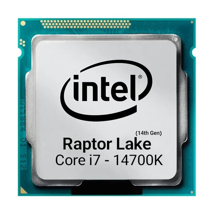پردازنده مرکزی اینتل سری Raptor Lake مدل Core i7-14700K با جعبه — تصویر ۵