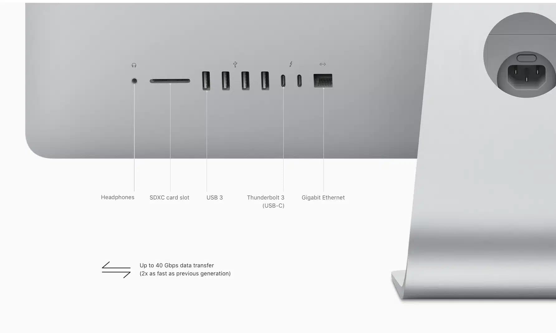 آل این وان استوک آی مک اپل Apple iMac 21.5 Retina 4K Core i5 7th Gen 8GB 256GB SSD 2017 — تصویر ۹