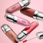 لیپ گلاس شاین دار و براق کیکو Kiko مدل 3D Hydra Gloss رنگ Pearly Shell شماره 31 — تصویر ۸