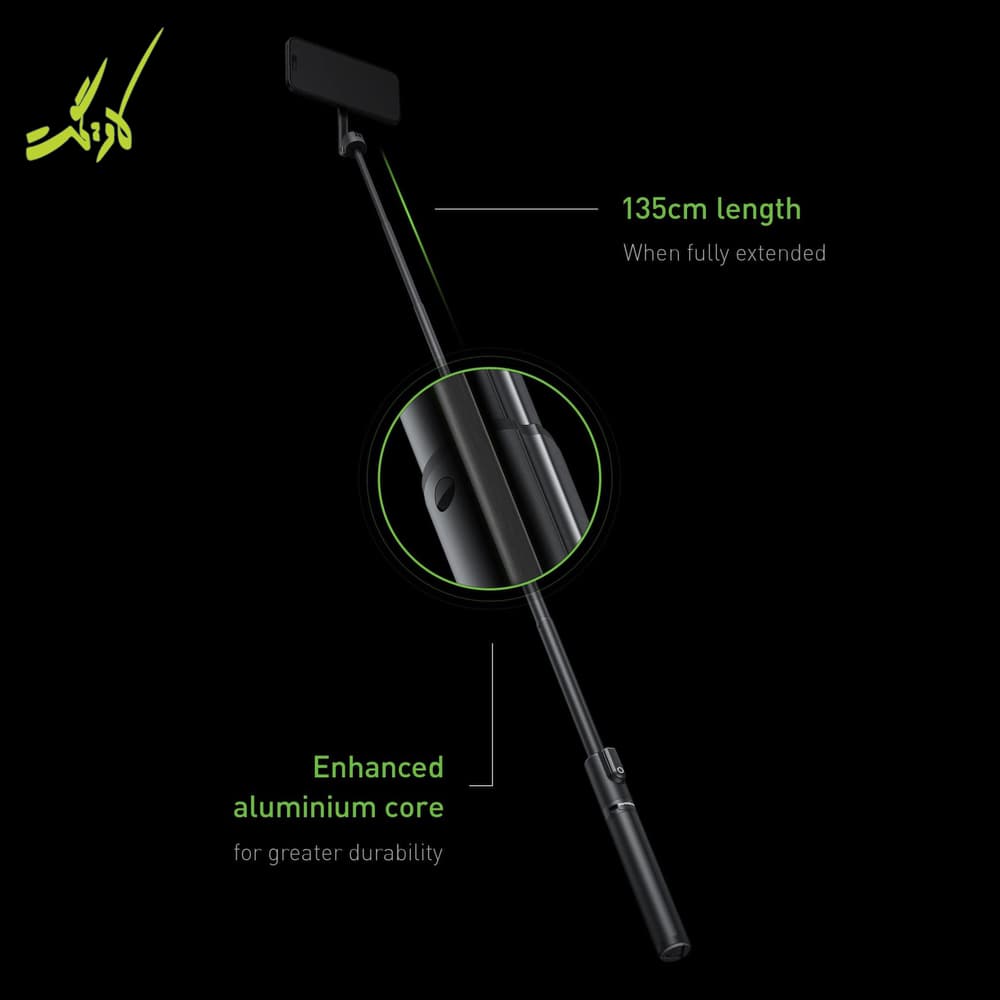 مونوپاد و سه پایه نگهدارنده گوشی مگسیف انرژیا Energea MagPod Selfie Stick — تصویر ۱۲
