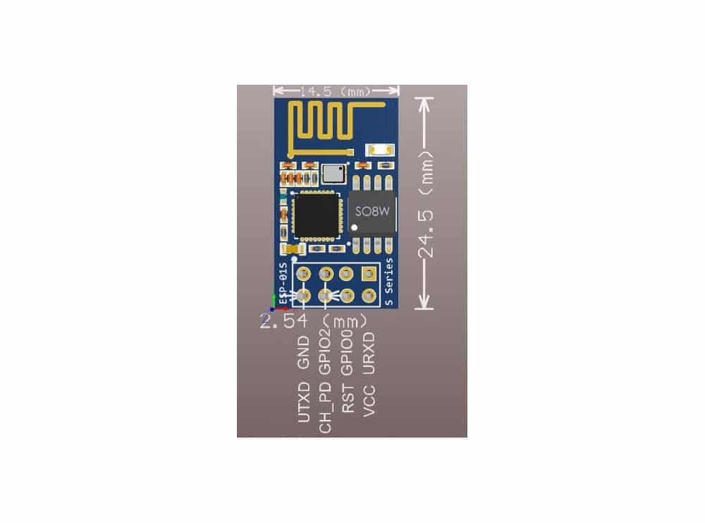 ماژول وای فای ESP8266 ESP-01S — تصویر ۹