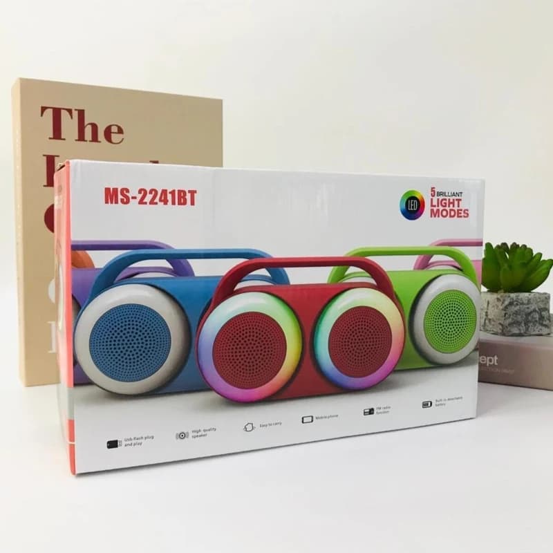 اسپیکر بلوتوثی قابل حمل مدل RGB-MS2241BT — تصویر ۷