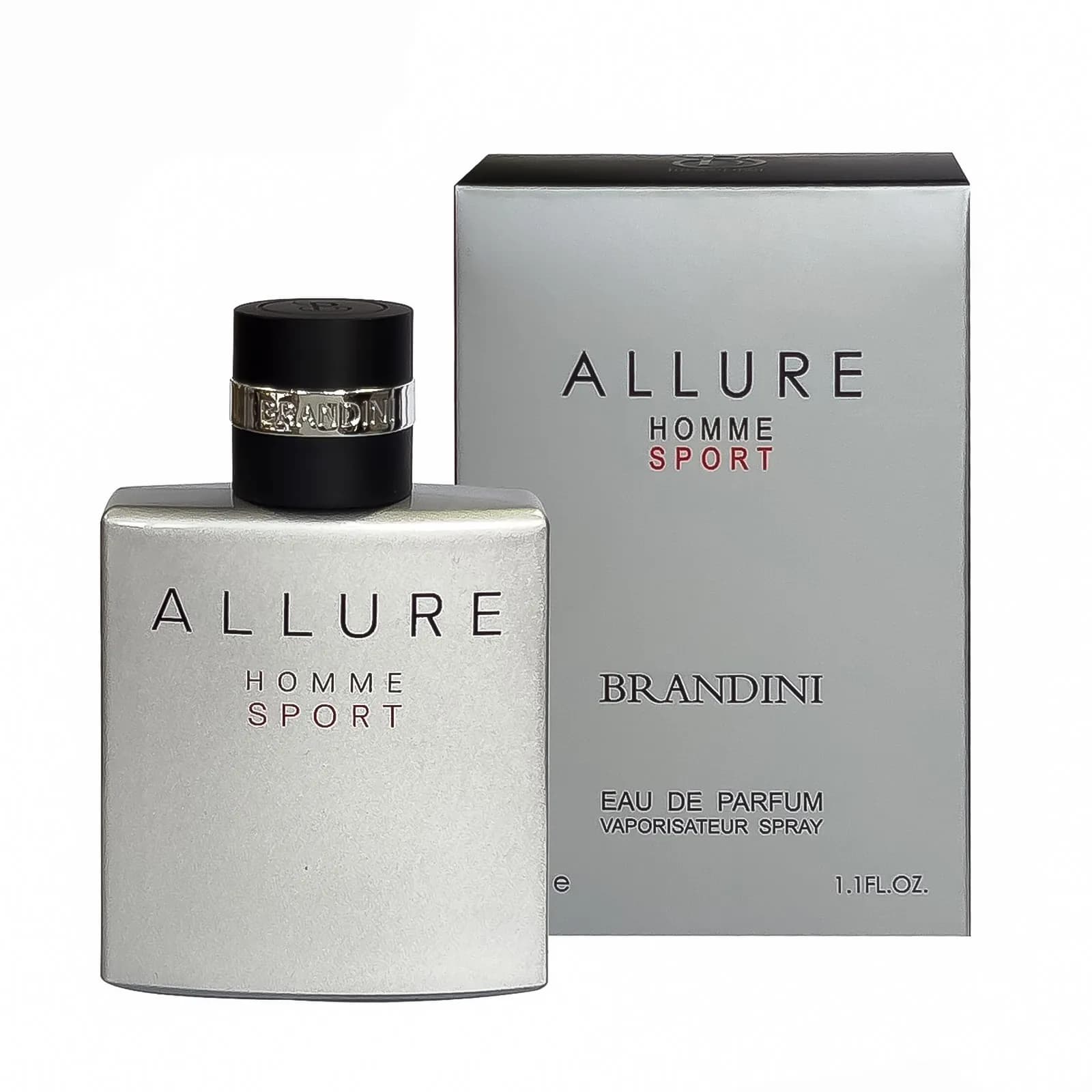 عطر جیبی مردانه برندینی الور هوم اسپرت – ۳۳ میل – Brandini Allure Homme Sport