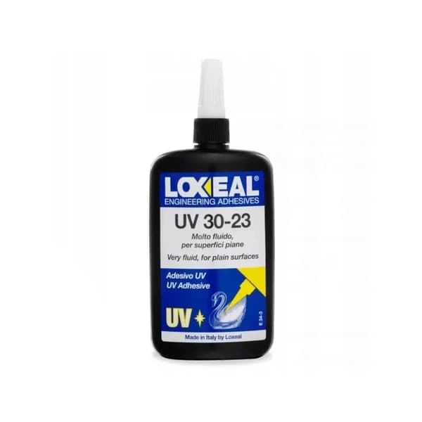 چسب UV لاکسیل ایتالیا مدل Loxeal UV 30-23 حجم 50 میلی‌لیتر مخصوص اتصالات شیشه‌ای — تصویر ۲