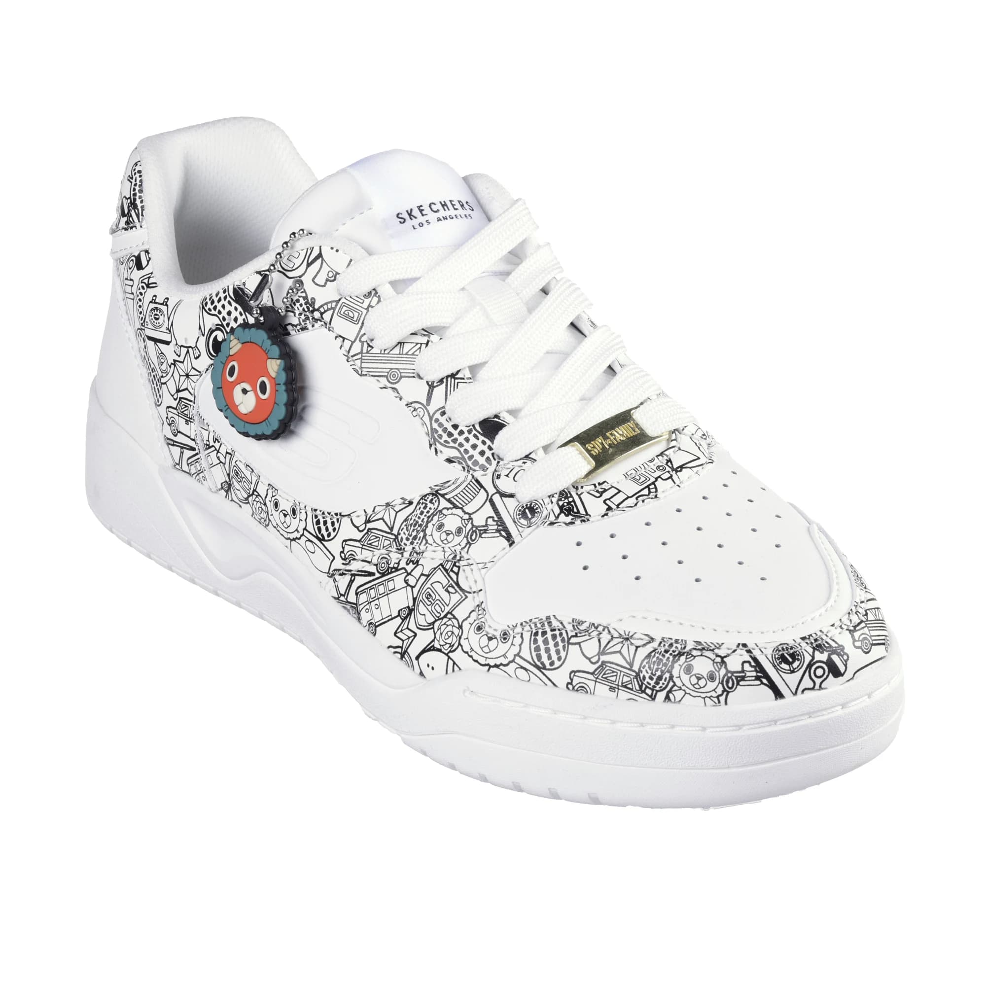 کفش مردانه اسکچرز مدل 183902 WHT Koopa – Spy x Family — تصویر ۶