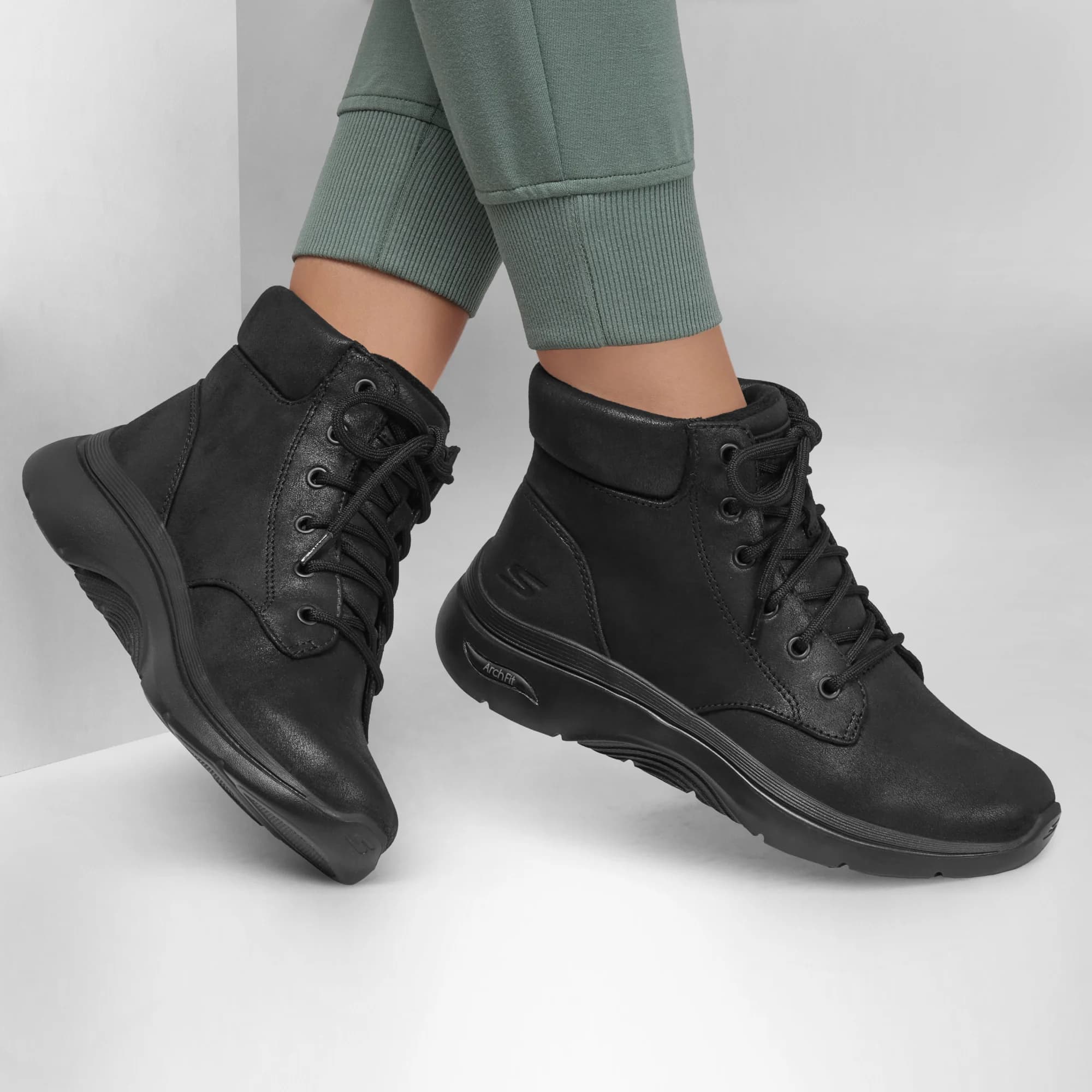 نیم بوت زنانه اسکچرز مدل 144558 BBK Go Walk Arch Fit 2.0 – Mountain View — تصویر ۷