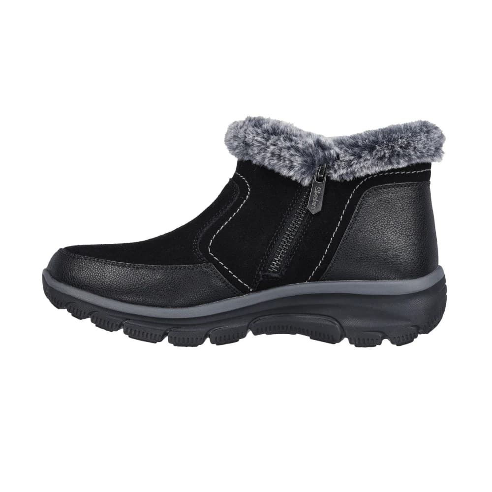 نیم بوت زنانه اسکچرز مدل 167403 BLK Relaxed Fit: Easy Going – Warm Escape — تصویر ۳