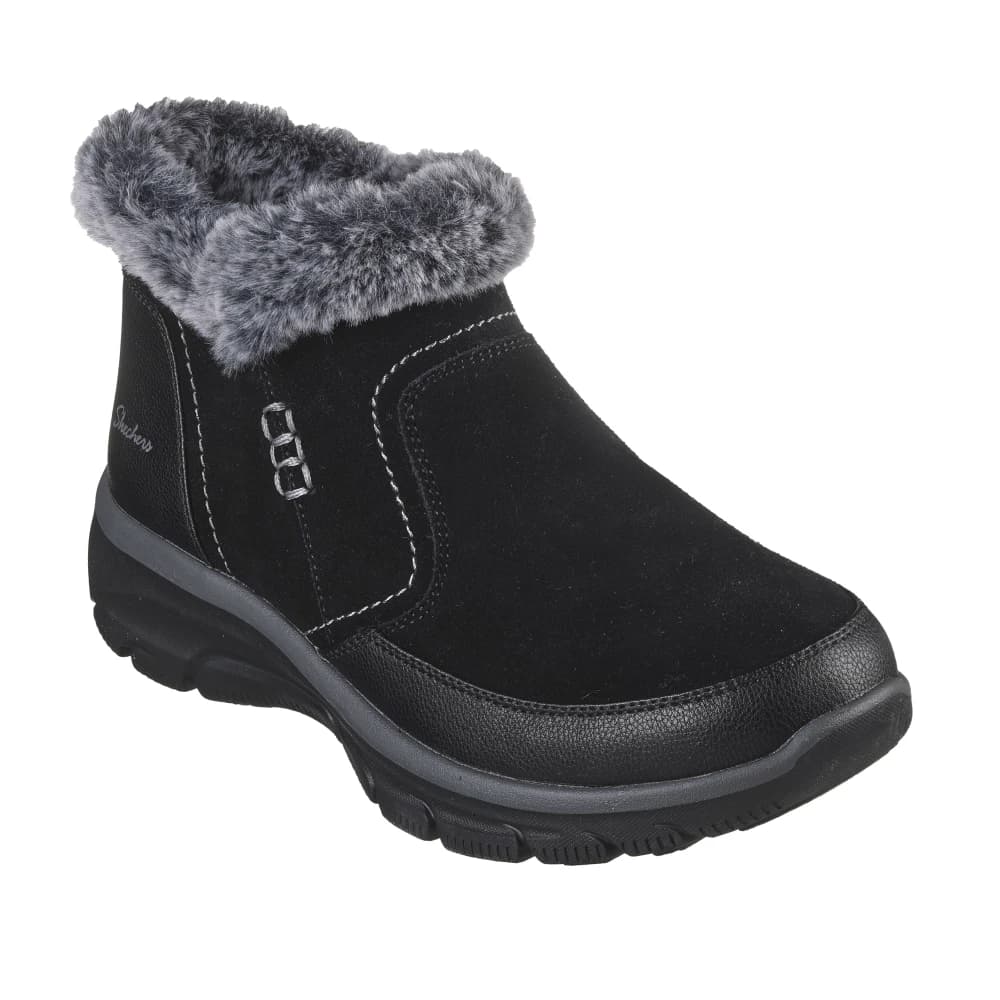 نیم بوت زنانه اسکچرز مدل 167403 BLK Relaxed Fit: Easy Going – Warm Escape