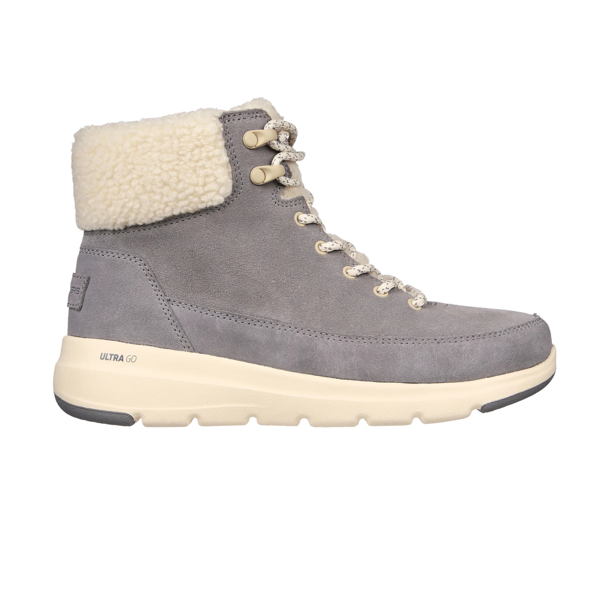 نیم بوت زنانه اسکچرز مدل 16677 GRY Go Walk Glacial Ultra – Woodlands — تصویر ۸