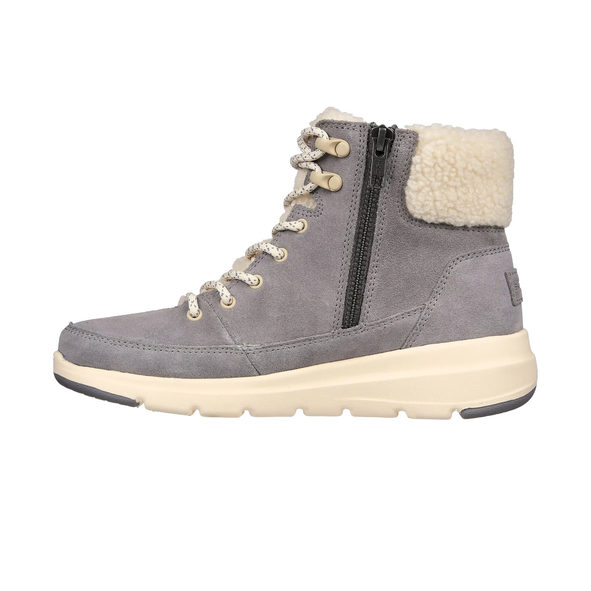 نیم بوت زنانه اسکچرز مدل 16677 GRY Go Walk Glacial Ultra – Woodlands — تصویر ۴