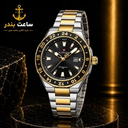 ساعت مچی مردانه نیوی فورس NAVIFORCE nf9249 sbg