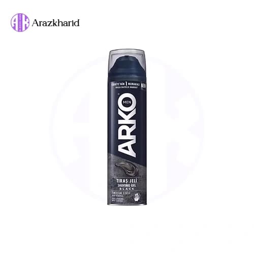 ژل اصلاح آرکو من 2 در 1 مدل Black حجم 200 میل ARKO — تصویر ۲