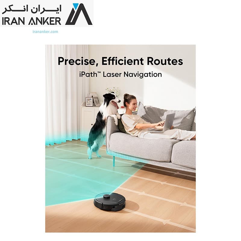 جارو هوشمند رباتیک انکر Anker eufy L60 Hybrid Robot Vacuum Cleaner مدل T2268 — تصویر ۱۱