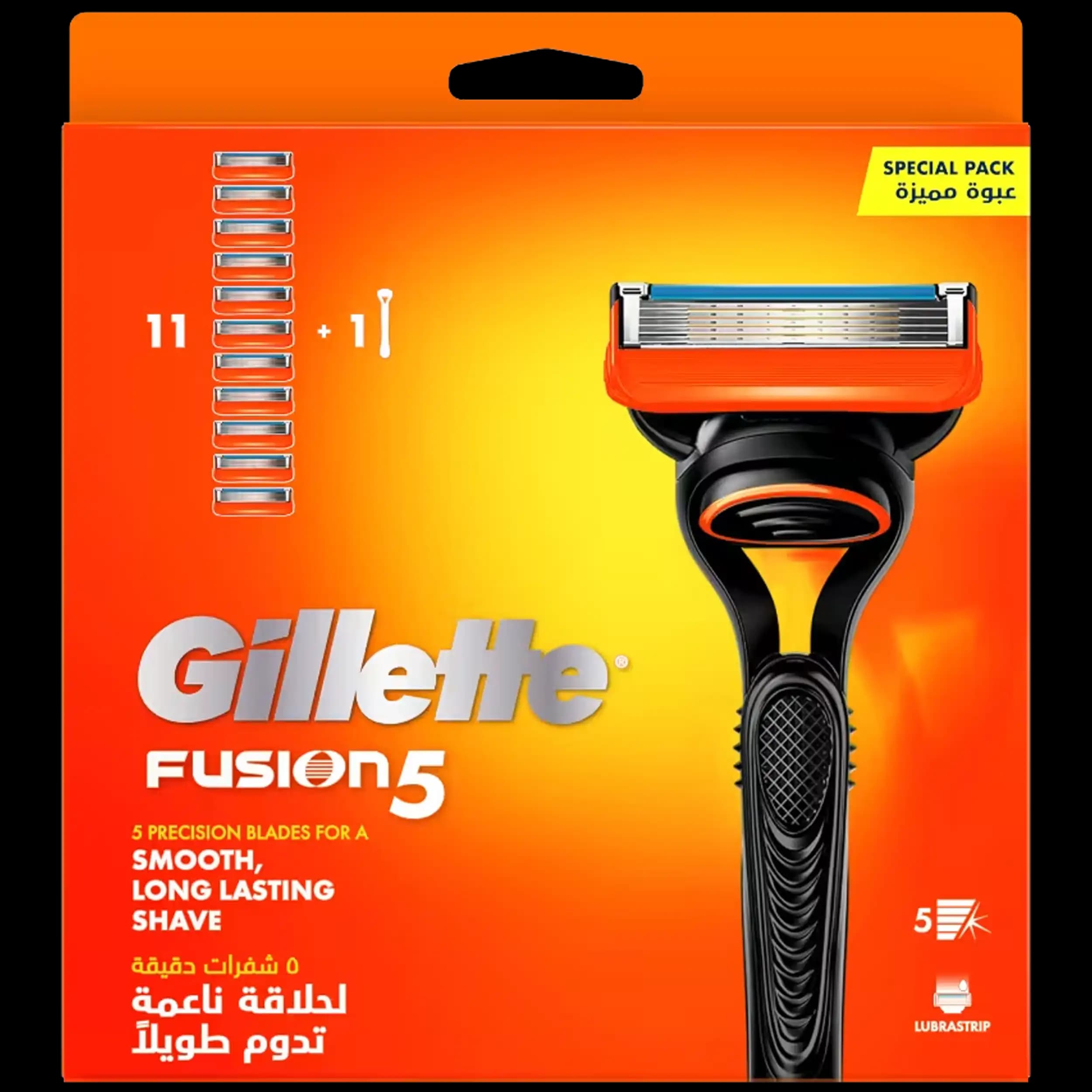 ژیلت فیوژن 5 با 11 یدک | Gillette Fusion5 Men’s Razor