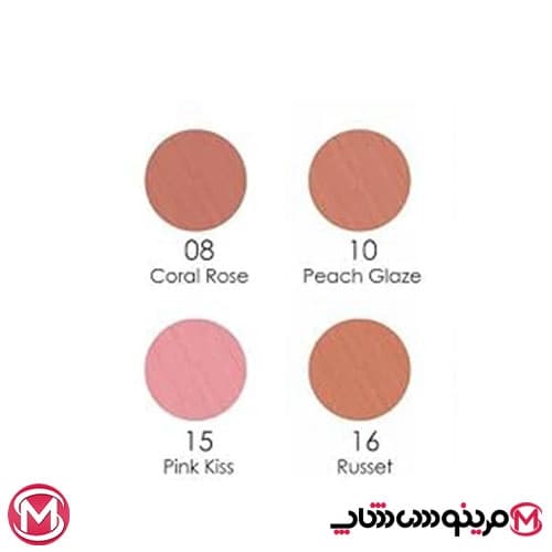 رژ گونه پودری گلدن رز شماره 16 — تصویر ۸