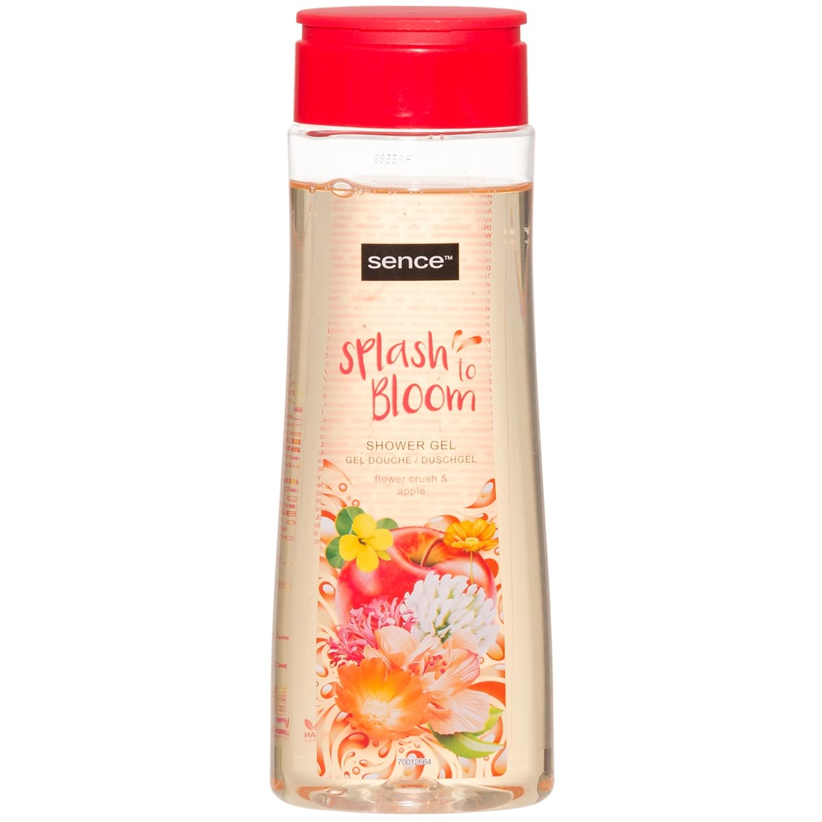 شامپو بدن سنس Sence سری Splash To Bloom با رایحه سیب و گل 300 میل — تصویر ۲