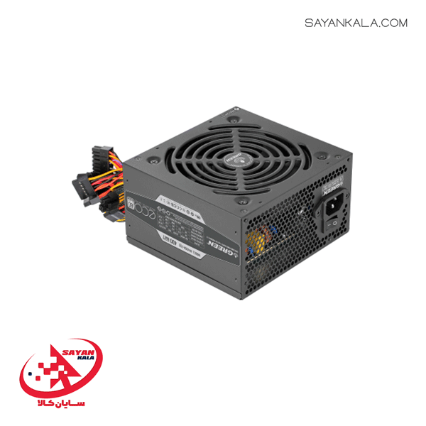 منبع تغذیه کامپیوتر گرین مدل POWER GREEN GP400A ECO 400W — تصویر ۳