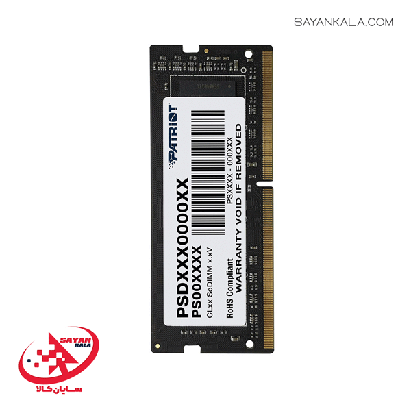 رم لپ تاپ پاتریوت مدل RAM LAPTOP PATRIOT SIGNATURE LINE 16GB 3200MHZ CL22 — تصویر ۲