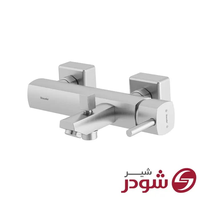 شیر حمام شودر مدل یونیک کروم — تصویر ۸
