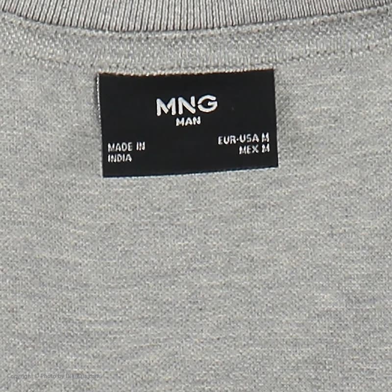 تیشرت مردانه مانگو مدل Mandarin Collar Polo — تصویر ۸